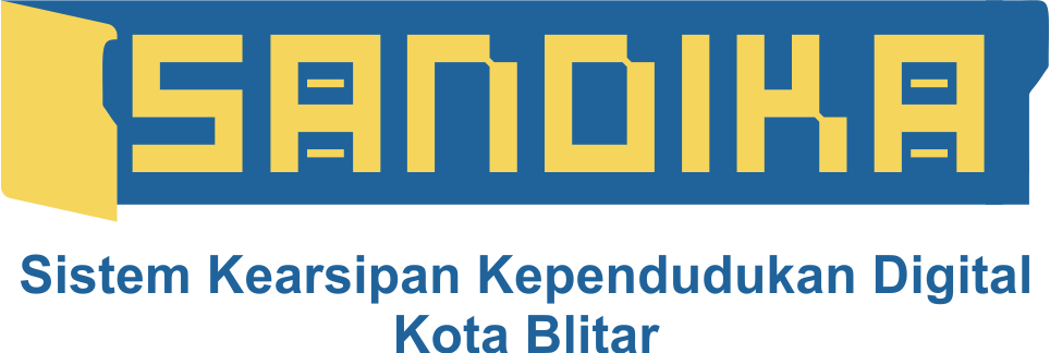 Logo SANDIKA | Sistem Kearsipan Kependudukan Digital